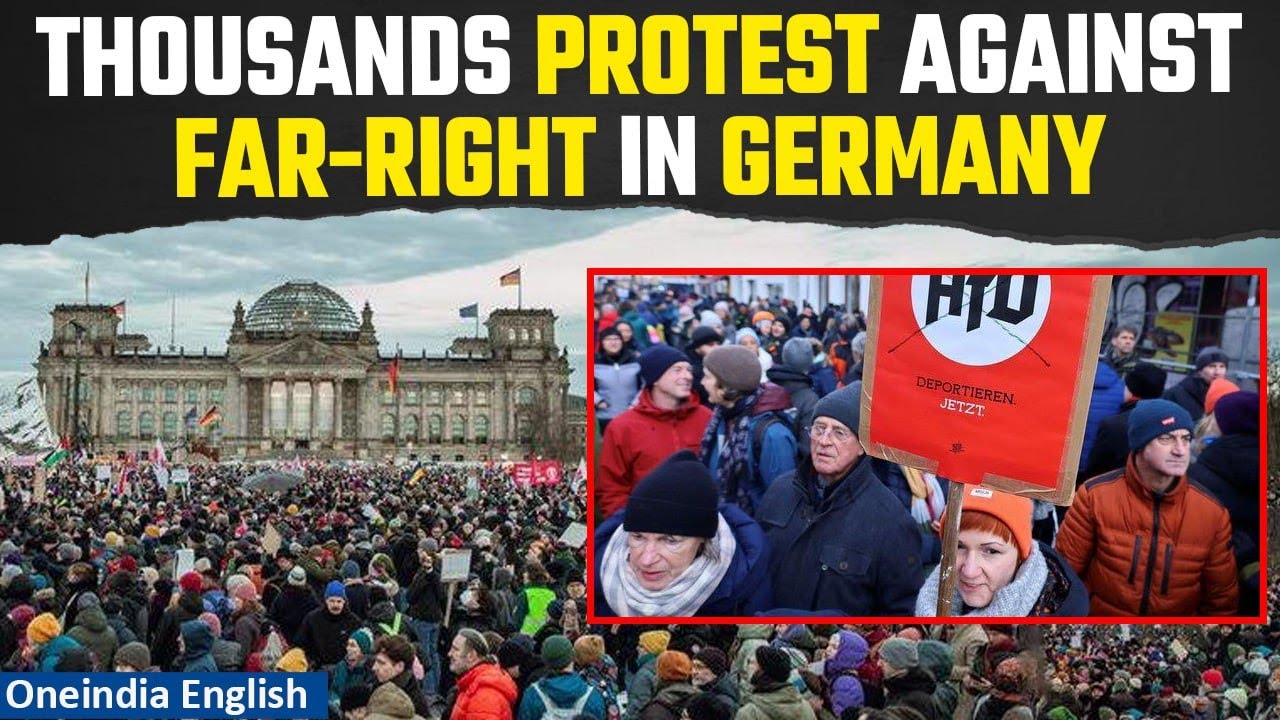 Germany: 200,000 People Protest Across Germany Against Far-right AfD ...