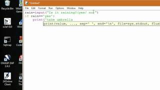 Python Tutorial 3: Branching statements if...elif...else