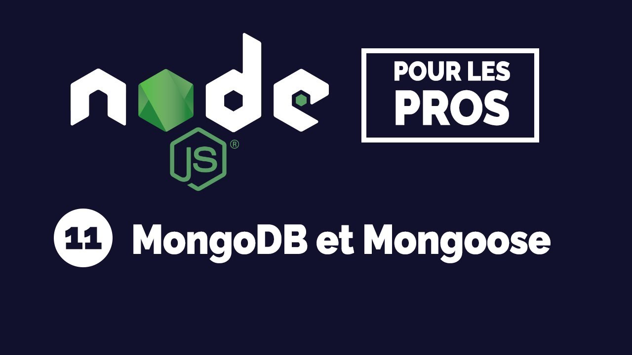 Tutoriel Node Js Pour Les Débutants 11 Intro A Mongodb Et Mongoose Tutoriel Node Js Pour Les Débutants 11 Intro A Mongodb Et Mongoose