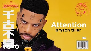 Bryson Tiller - Attention (Visualizer)
