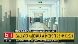 STRUCTURA ANULUI SCOLAR 2020-2021: ELEVII VOR AVEA 2 SEMESTRE EGALE SI 4 VACANTE