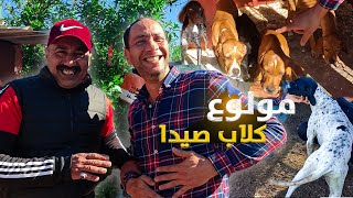 زيارة لأحد مواليع كلاب صيدا🦮🐕‍🦺