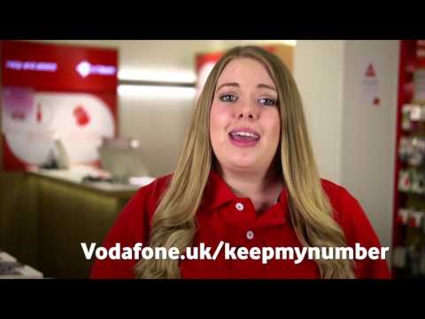 Porting your number into Vodafone UK from another network Porting your number into Vodafone UK from another network