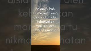 salam nikmat subuh #shorts #sholat #subuh #motivasi #inspirasi #hadist #bismillahirrahmanirrahim