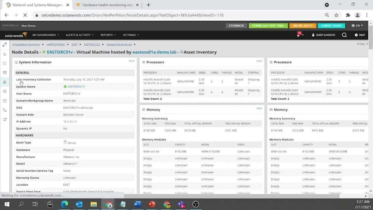 Getting Started With Server & Application Monitor — Part 2 | SolarWinds ...