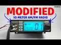 How To Mod The Radioddity CB-500 To A 10 Meter Ham Band Radio