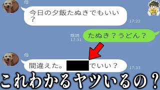 【誤字LINE】オカンの誤字LINEがガチで解読不可能だったwww笑ったら寝ろwww【ゆっくり】