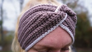 My TWISTED EDGE Headband - EASY Crochet Tutorial