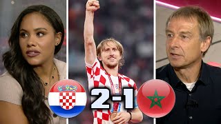 Croatia 2-1 Morocco | Post Match Reaction with Jurgen Klinsmann & Alex Scott | 2022 World Cup