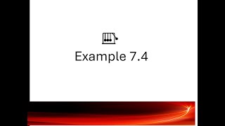 Example 7.4 - Energy Balance on a Turbine