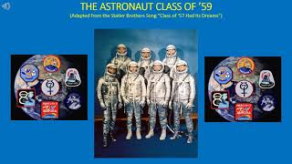 Song of Astronaut Class of 1959