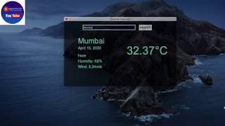 Weather Forecast Using Python