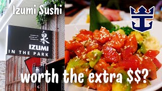 Izumi Sushi Royal Caribbean Specialty Restaurant review| worth the extra $?