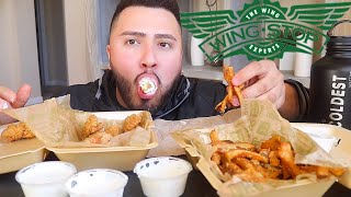 WINGSTOP BONELESS MUKBANG