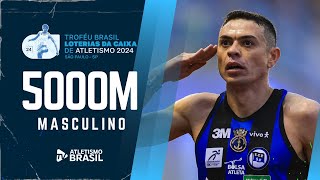 ALTOBELI SILVA LEVA O OURO NOS 5000M | TROFÉU BRASIL LOTERIAS CAIXA DE ATLETISMO 2024 🏆🇧🇷