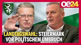 Landtagswahl: Steiermark vor politschem Umbruch