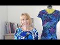 how to make a cowl neck blouse new look 6577 sewalong tutorial