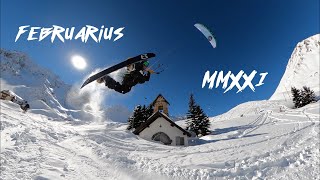 Februarius MMXXI - A snowkite video