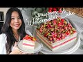 Strawberry Watermelon Cake - recreating famous dessert recipe by Black Star Pastry