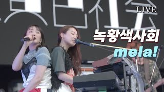 [緑黄色社会] 녹황색사회 -  mela! LIVE (가사해석/한글자막) METROCK 2024