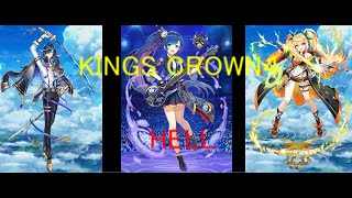 [白猫]キンクラ４　HELL　剣テオドール　斧トワ　剣ビスケッタ　[KINGS CROWN 〜GRAND FINALE〜]