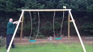 TP Toys Knightwood Triple Roundwood Swing  Stability Review