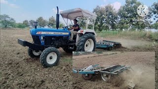 Newholland की 14 disk herrow पर best performence test #newholland #tractor