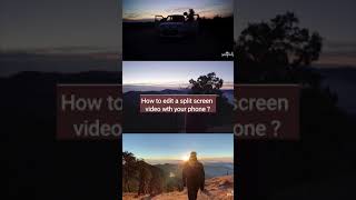 split screen video tutorial for youtube shorts and instagram reels from your smartphone