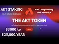 Staking Akash Token | Passive Income