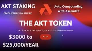 Staking Akash Token | Passive Income