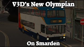 *V3D OLYMPIAN EARLY RELEASE* Route 300 to Sturry (Smarden) - V3D Volvo Olympian/NC Palatine - OMSI 2