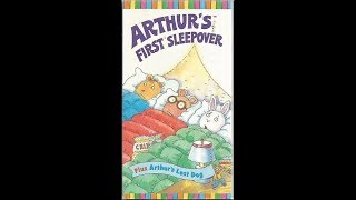 Closing To Arthur: Arthur's First Sleepover (1998 VHS)