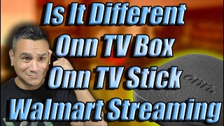 Onn Streaming Stick Versus Onn Streaming Box