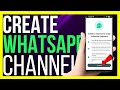 How to Create a WhatsApp Channel on WhatsApp Business (2025)