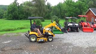 2005 CUB CADET 5234D 4X4 TRACTOR WITH LOADER, MOWER, AND CANOPY