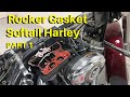 How to Replace Rocker Box Gasket Kit on Harley Davidson Motorcycle DIY (P1)