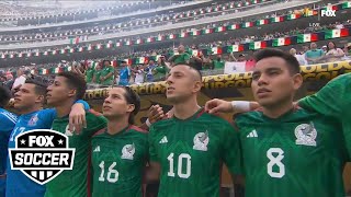 Mexico's National Anthem ahead of the Gold Cup Final vs. Panama | FOX Soccer