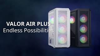 XPG VALOR AIR PLUS MID-TOWER CHASSIS - ENDLESS POSSIBILITIES