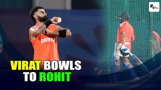 How impressive was Virat Kohli while bowling to Rohit Sharma at the nets in Ekana stadium?| INDvsENG
