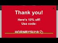 hornby 10% code … this is it