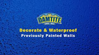 Damtite Powder \u0026 Latex Waterproofers for Pre Coated Concrete Block Walls