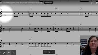 Rhythm Chart 6.5: Eighth, Quarter, Half, and Whole Notes with Rests