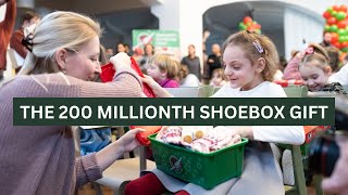 The 200 Millionth Shoebox Gift Handed Out in Ukraine