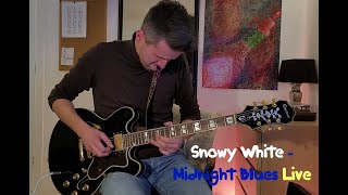 Midnight Blues - Snowy White.  HollowBody Guitar