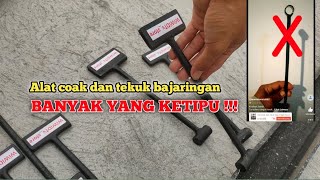 Banyak yang KETIPU ❗❗❗Review Alat coak tekuk bajaringan .