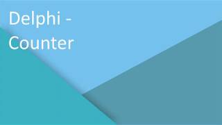 Delphi - Counter Inc