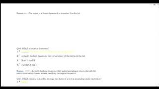 prutor.ai python 2 quiz