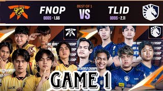 ហ្គេមទី 1: Fnatic Onic Ph Vs The Liquid ID ការប្រកួតជើងឯកពិភពលោក MLBB M6 វគ្គ Swiss Stage ថ្ងៃទី 1