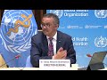 LIVE: WHO gives an update on the global pandemic response