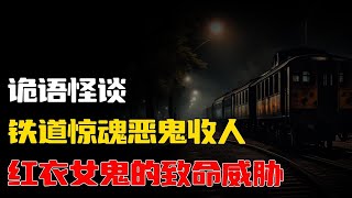 【詭語怪談】红衣女鬼的致命威胁丨铁道惊魂恶鬼收人丨奇闻异事丨民间故事丨恐怖故事丨鬼怪故事丨灵异事件丨睡前故事丨